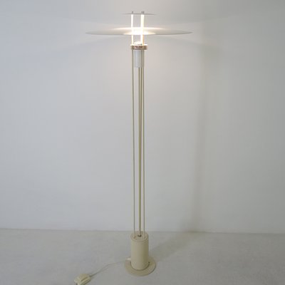 Mid-Century Modern White Steel Floor Lamp from Frandsen-RY-885217