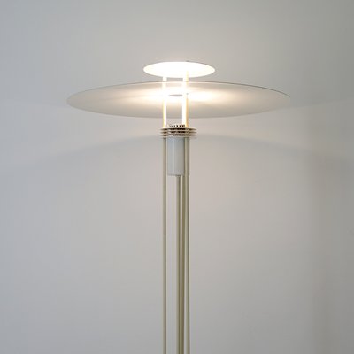 Mid-Century Modern White Steel Floor Lamp from Frandsen-RY-885217