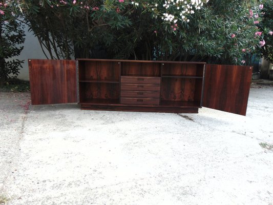 Mid-Century Modern Wood Rosewood Sideboard, 1960s-GZF-980283