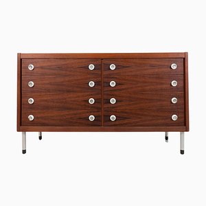 Mid-Century Modern Wooden Sideboard by Georges Coslin, Italy, 1960s-FGA-1741966