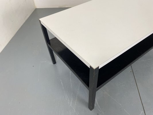 Mid-Century Modernist Black and White Coffee Table by Wim Rietveld for Ahrend de Cirkel, 1960s-DE-1765937