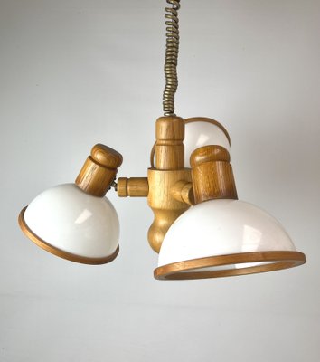 Mid-Century Modernist Pine Pendant Lamp from Steinhauer, 1970s-WZZ-1453116