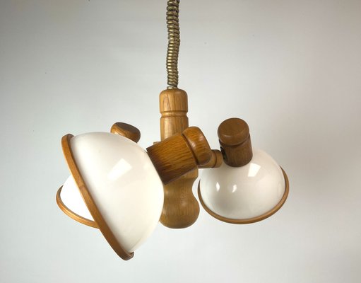 Mid-Century Modernist Pine Pendant Lamp from Steinhauer, 1970s-WZZ-1453116