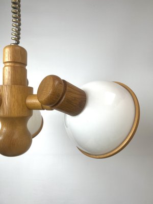 Mid-Century Modernist Pine Pendant Lamp from Steinhauer, 1970s-WZZ-1453116