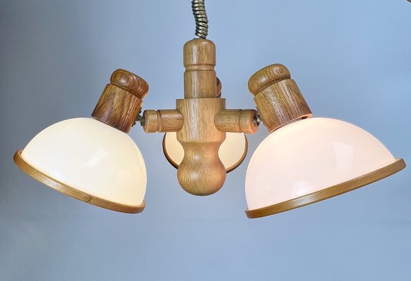 Mid-Century Modernist Pine Pendant Lamp from Steinhauer, 1970s-WZZ-1453116