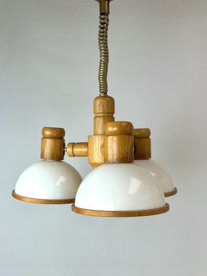 Mid-Century Modernist Pine Pendant Lamp from Steinhauer, 1970s-WZZ-1453116