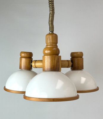 Mid-Century Modernist Pine Pendant Lamp from Steinhauer, 1970s-WZZ-1453116