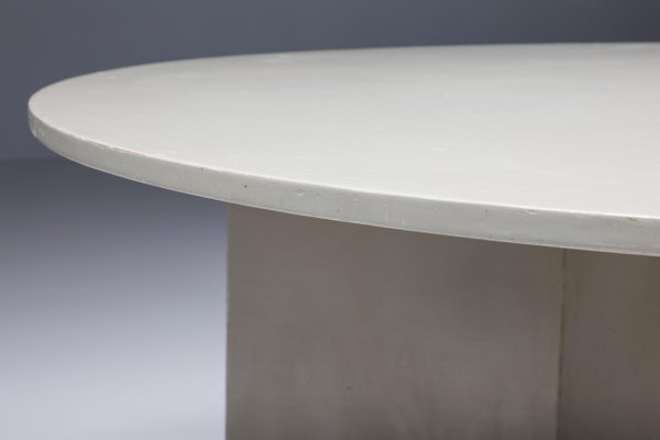 Mid-Century Modernist Round Dining Table by Gerald Summers, 1930s-GW-1133465