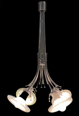 Mid-Century Murano Glass Ceiling Lamp by Gaetano Sciolari, 1970s-JJC-859905