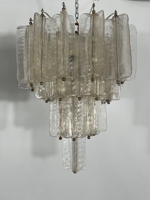 Mid-Century Murano Glass Chandeliers by Toni Zuccheri for Venini, Set of 2-OT-1254205