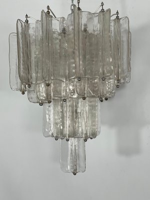 Mid-Century Murano Glass Chandeliers by Toni Zuccheri for Venini, Set of 2-OT-1254205