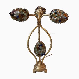 Mid-Century Murano Glass Grape Table Lamp, 1950s-SJU-846901