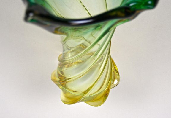 Mid-Century Murano Glass Vase, Italy, 1960s-TQA-1321950