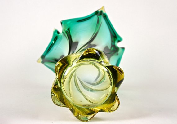 Mid-Century Murano Glass Vase, Italy, 1960s-TQA-1321950