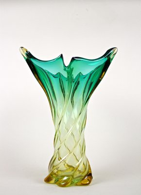 Mid-Century Murano Glass Vase, Italy, 1960s-TQA-1321950