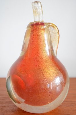 Mid-Century Murano Pear by Barovier & Toso, 1960s-OV-1430652