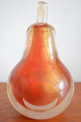 Mid-Century Murano Pear by Barovier & Toso, 1960s-OV-1430652