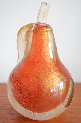 Mid-Century Murano Pear by Barovier & Toso, 1960s-OV-1430652