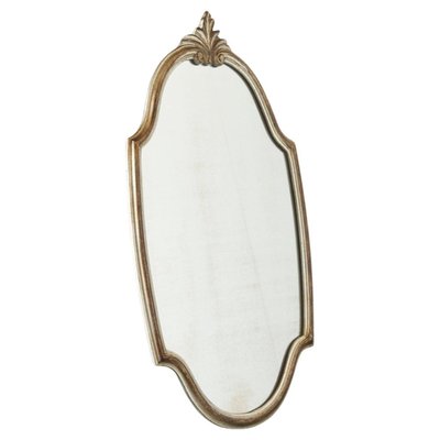 Mid-Century Neoclassical Wall Mirror in Wood, 1940s-FEW-2024204