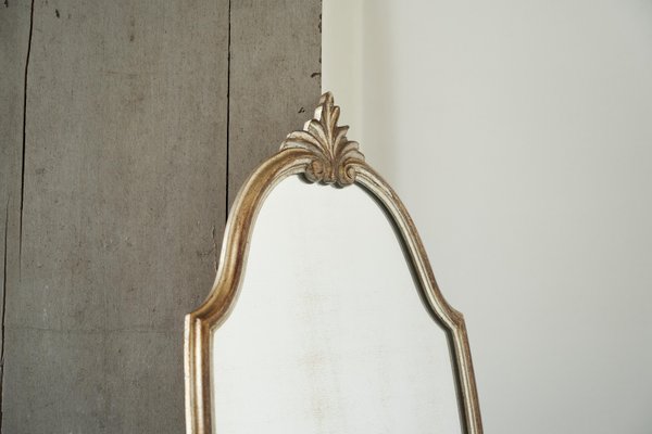 Mid-Century Neoclassical Wall Mirror in Wood, 1940s-FEW-2024204