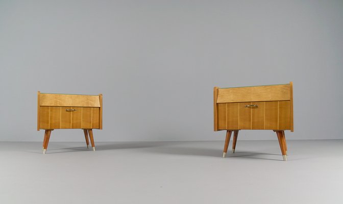 Mid-Century Nightstands, Set of 2-KQB-1819512