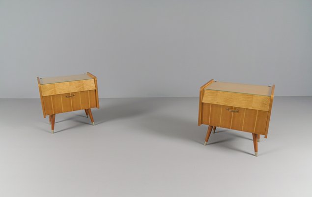 Mid-Century Nightstands, Set of 2-KQB-1819512