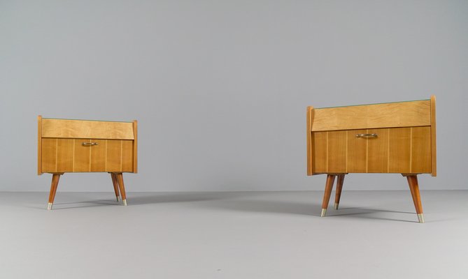 Mid-Century Nightstands, Set of 2-KQB-1819512