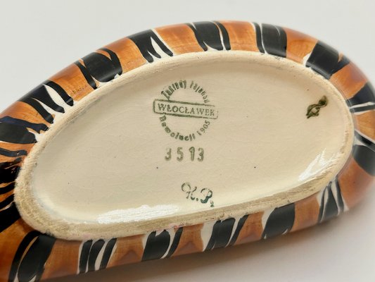 Mid-Century No 204 Faience Ashtray by Wit Płażewski, 1957-ZCY-1769164