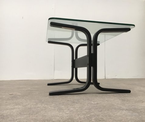 Mid-Century Norwegian Siesta Glass Side Table by Ingmar Relling for Westnofa-UAH-558862