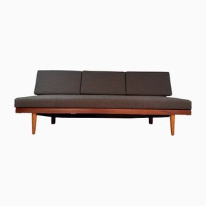 Mid-Century Norwegian Teak Ekornes Edition Svane Combina Daybed Sofa with Gray Fabric by Ingmar Relling for Ekornes, 1960s-EYI-1143893