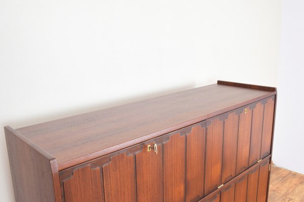 Mid-Century Norwegian Teak Highboard, 1960s-LOT-2023790