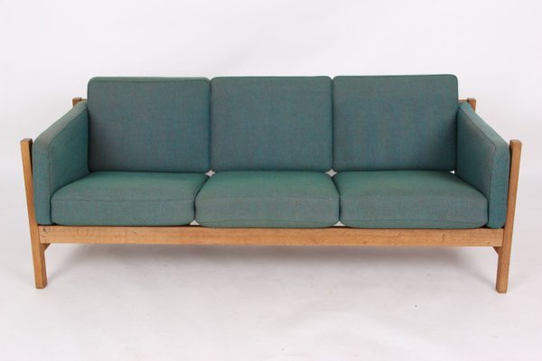 Mid-Century Oak and Wool 3-Seater Model 2342 Sofa by Børge Mogensen for Fredericia-DQ-703412