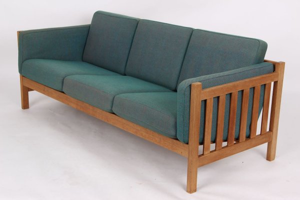 Mid-Century Oak and Wool 3-Seater Model 2342 Sofa by Børge Mogensen for Fredericia-DQ-703412