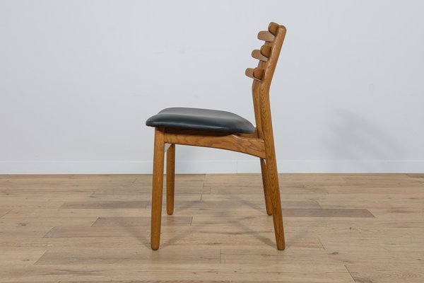 Mid-Century Oak Dining Chairs by Poul Volther for FDB Mobler, Denmark, 1960s, Set of 6-NIT-1735990