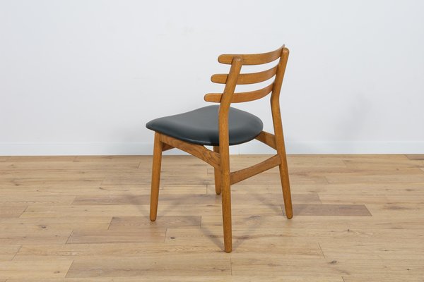 Mid-Century Oak Dining Chairs by Poul Volther for FDB Mobler, Denmark, 1960s, Set of 6-NIT-1735990