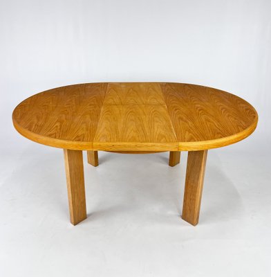 Mid-Century Oak Extendable Dining Table, 1960s-RMX-1722507