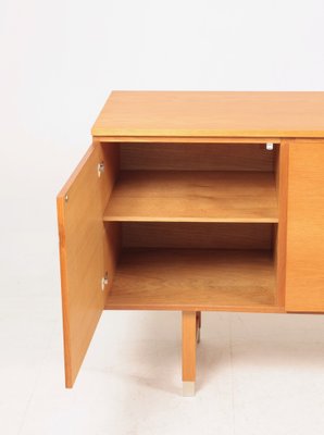 Mid-Century Oak Low Sideboard by Ejgil Petersen, 1960s-FK-1133223