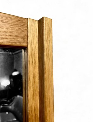 Mid-Century Oak Mirror, 1960s-DZY-2036268