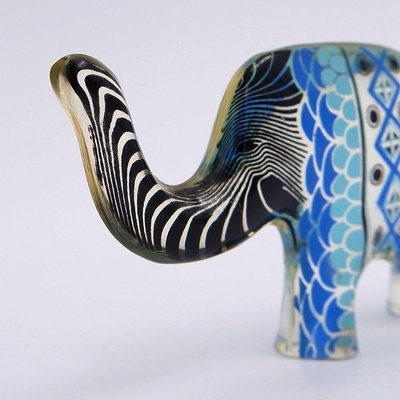 Mid-Century Op Art Acrylic Elephant Sculpture by Abraham Palatnik, Brazil-NYF-2018884