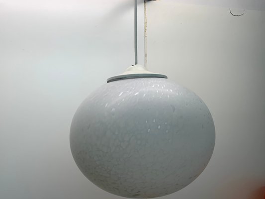 Mid-Century Opaline Glass Ceiling Lamp from Peill & Putzler, 1960s-PYR-674093