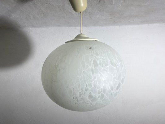 Mid-Century Opaline Glass Ceiling Lamp from Peill & Putzler, 1960s-PYR-674093