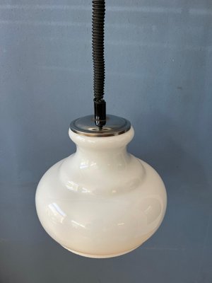 Mid-Century Opaline Milk Glass Pendant Lamp-ZBK-1740757