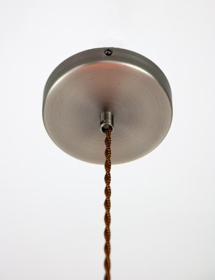 Mid-Century Orange Glass Pendant Lamp-HGJ-738990