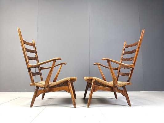 Mid-Century Organic Armchairs by De Ster Gelderland, 1960s, Set of 2-IRH-2035604