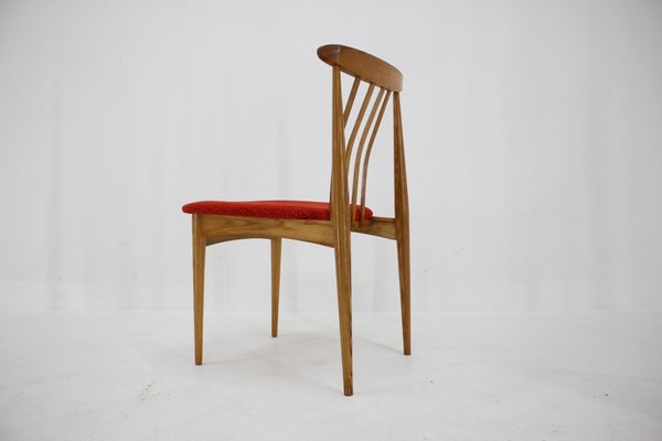 Mid-Century Organic Beech Dining Chairs, 1960s, Set of 4-TZ-970541