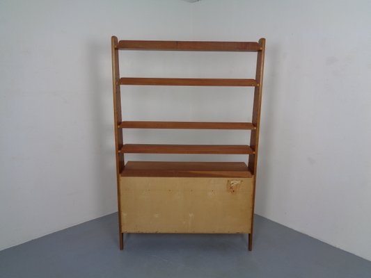 Mid-Century Organic Teak Bookcase by Karl Nothhelfer for Pollmann, 1950s-RDW-900386