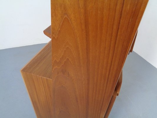 Mid-Century Organic Teak Bookcase by Karl Nothhelfer for Pollmann, 1950s-RDW-900386