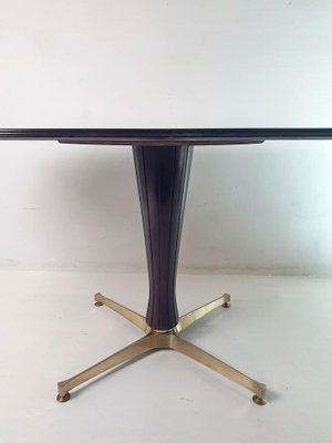 Mid-Century Oval Dining Table, Italy, 1960s-FO-1821426