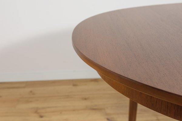 Mid-Century Oval Extendable Teak Dining Table from McIntosh, 1960s-NIT-2029030