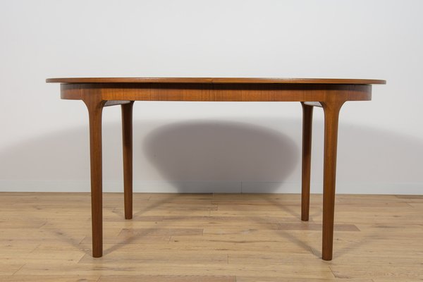 Mid-Century Oval Extendable Teak Dining Table from McIntosh, 1960s-NIT-2029030